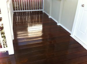 timber staining brisbane